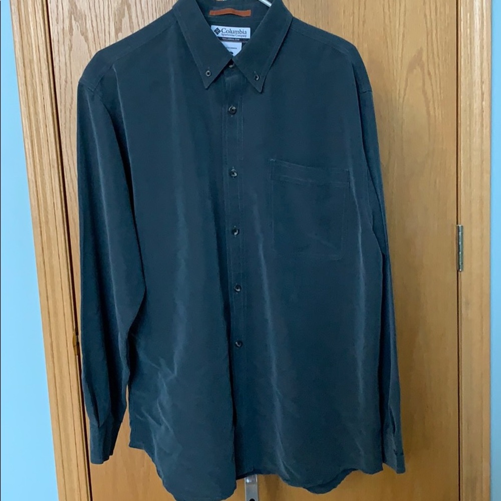 Columbia Mens Dress Shirt size large